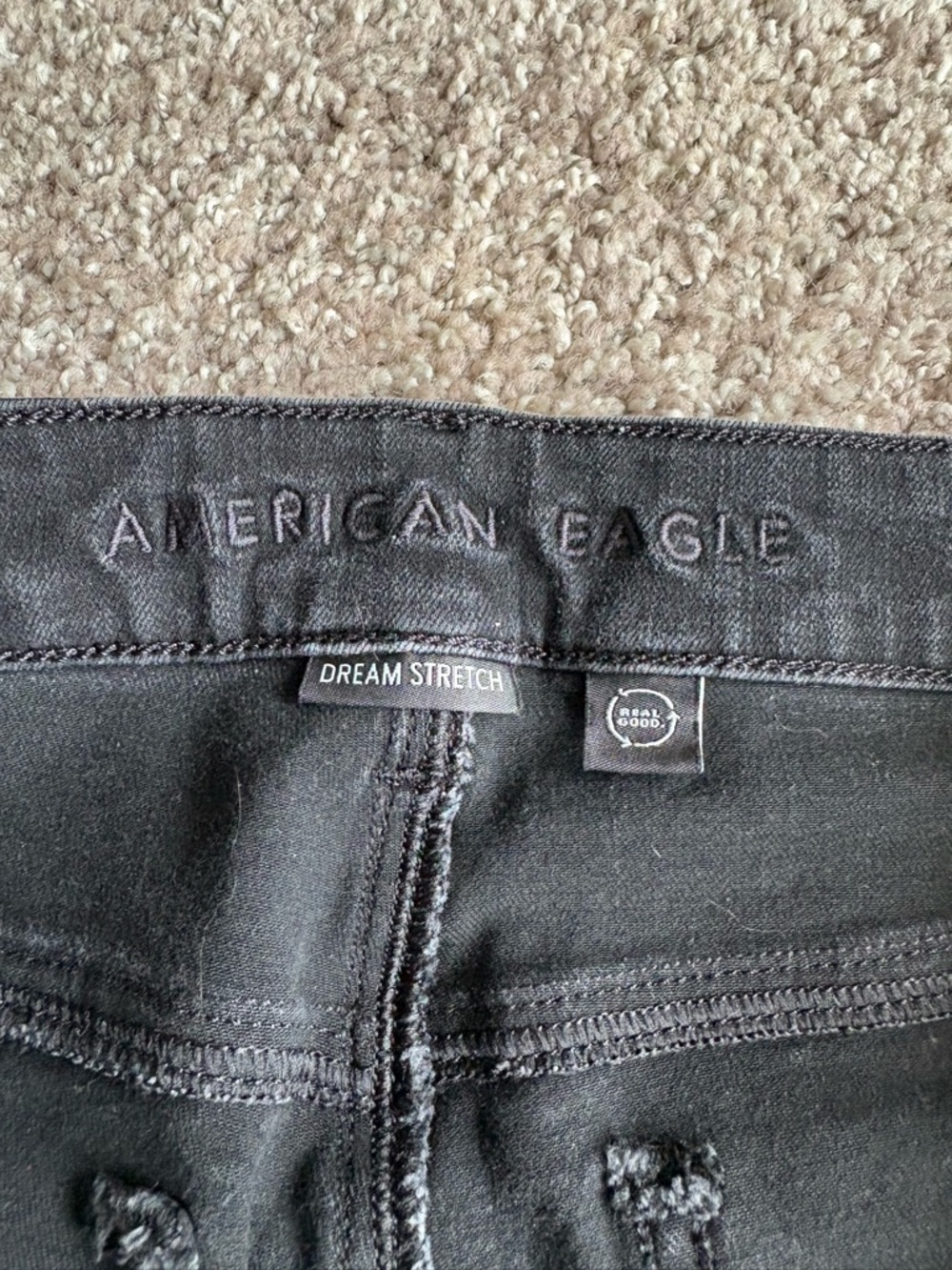 American Eagle Outfitters Black Skinny Jeans - Picture 2 of 4